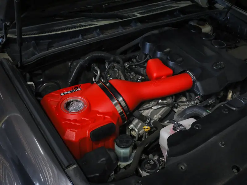 Afe Momentum Gt Red Edition Cold Air Intake System W/ Pro Dry S Filt Toyota Fj Cruiser 07-23 V6-4.0L 2
