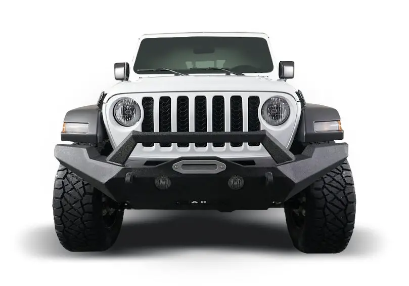 Jl07t - One Piece Design Full Width Direct-Fit Mntg Hardware Included With Grille Guard 2