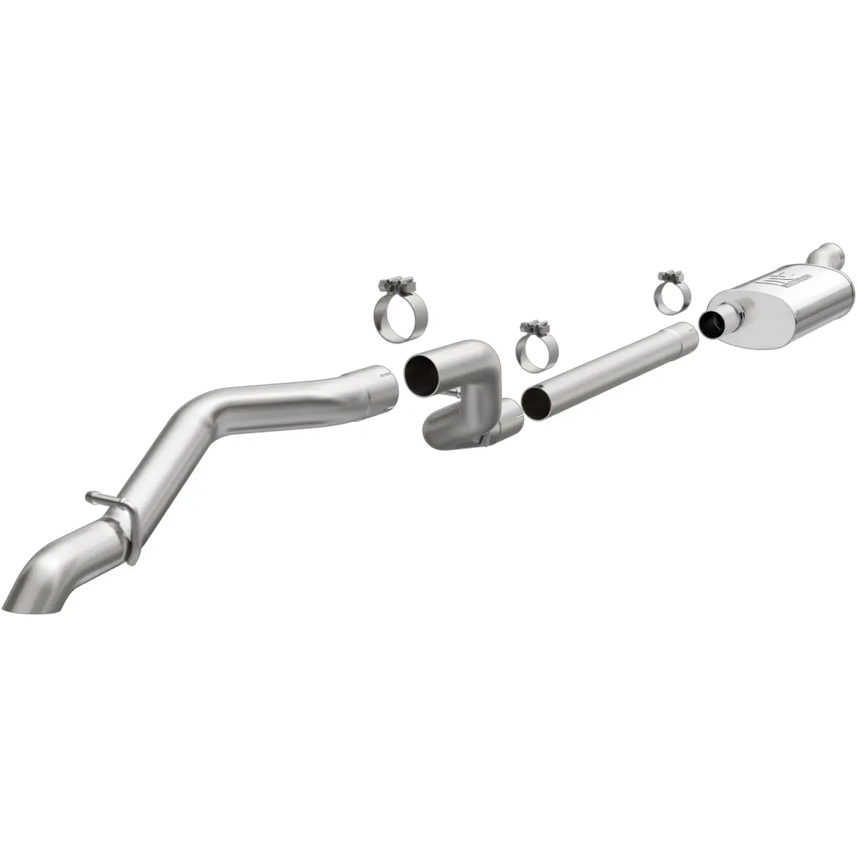 Rock Crawler Series Stainless Cat-Back System 1