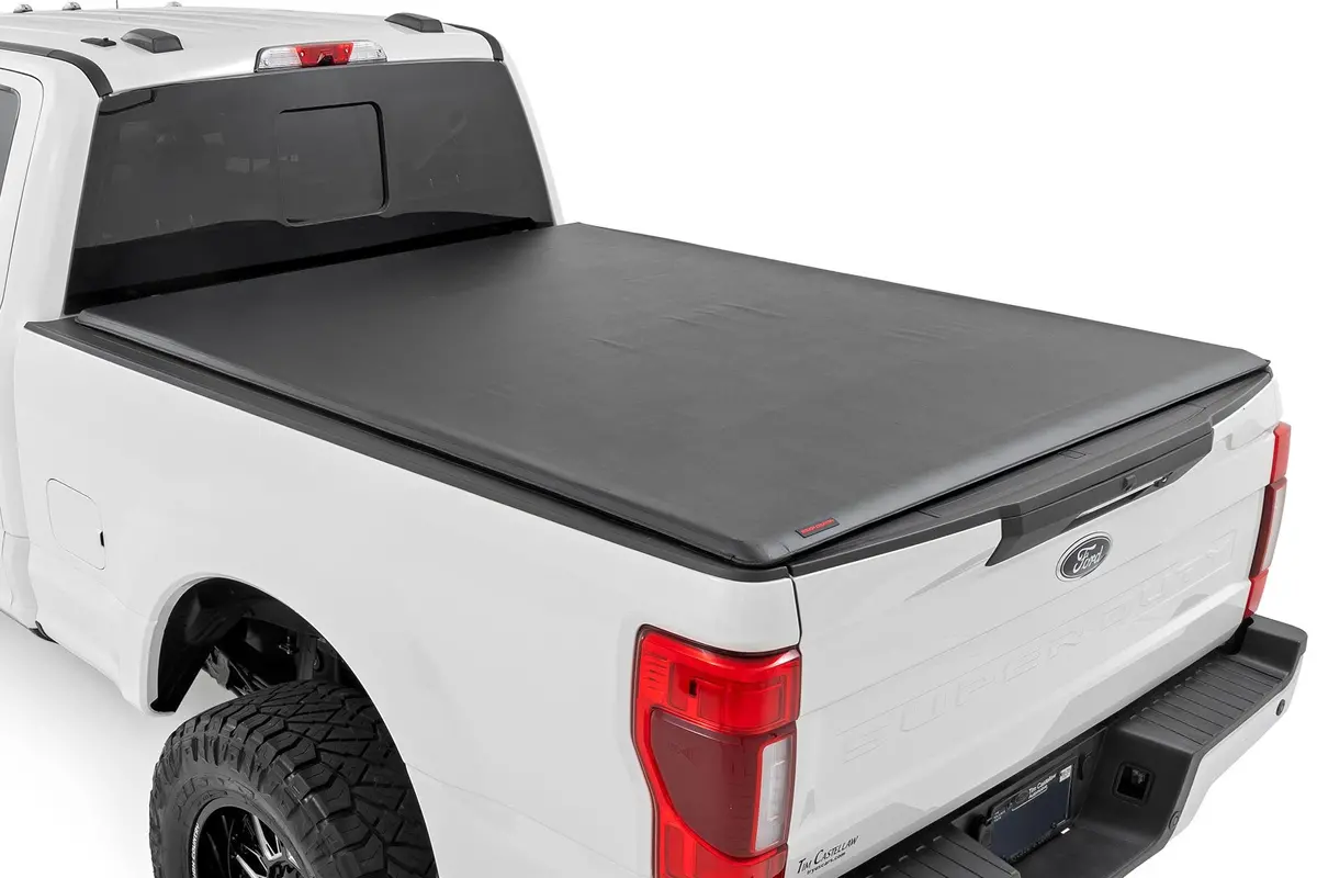 42517650  -  Soft Roll Up Bed Cover - 6'10" Bed - Ford F-250/F-350 Super Duty (17-25) 1