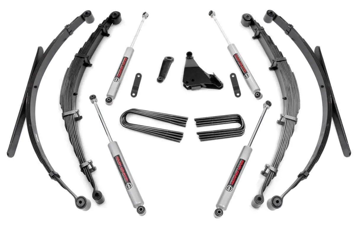 49730  -  6 Inch Lift Kit - Rear Springs - Ford F-250/F-350 Super Duty 4Wd (1999-2004) 1
