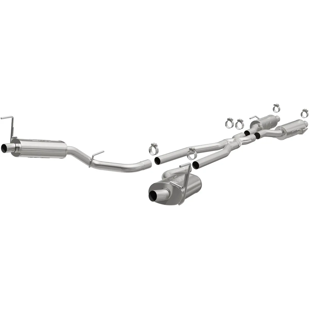 19623  -  Neo Series Stainless Cat-Back System 1