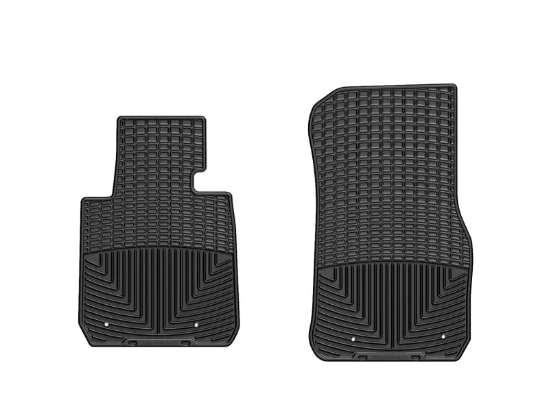 Weathertech 12+ Bmw 3-Series (F30) Front Rubber Mats - Black 1