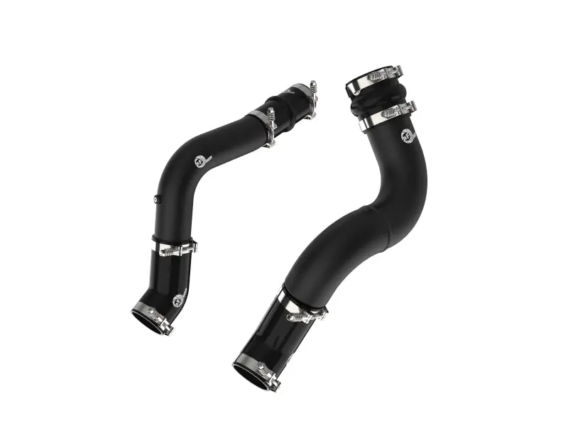 Afe Bladerunner Aluminum Hot And Cold Charge Pipe Kit Black Ram Diesel Trucks 19-23 L6-6.7L (Td) 1