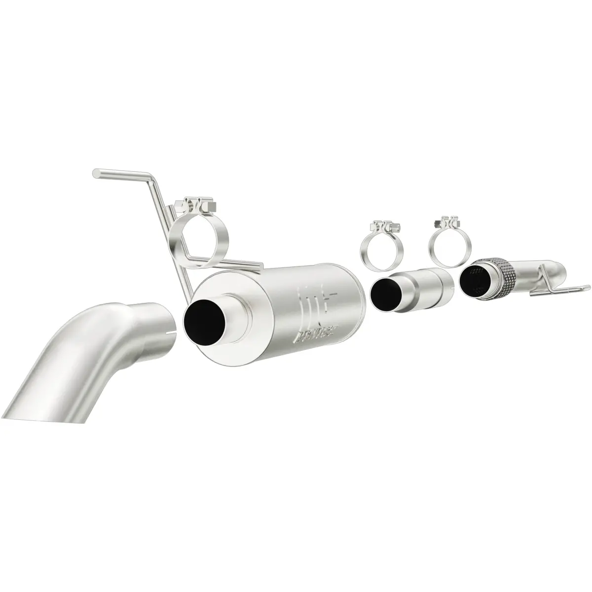 Off Road Pro Series Gas Stainless Cat-Back 1