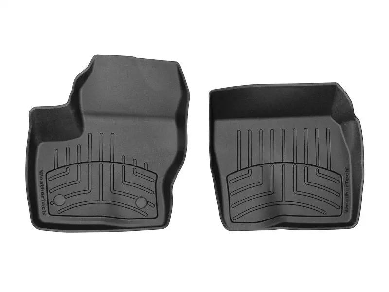 Weathertech 2019+ Chevrolet Silverado 1500 Crew Cab  Front Floorliner Hp - Black 1