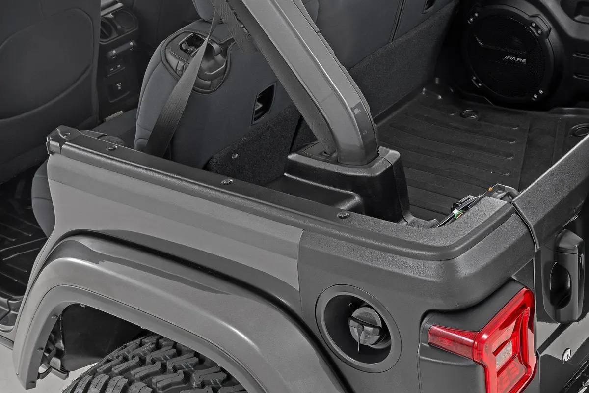 Tc13025  -  Trail Cladding - Roof Mounting Plate Cover - Jeep Wrangler Unlimited (18-25) 1