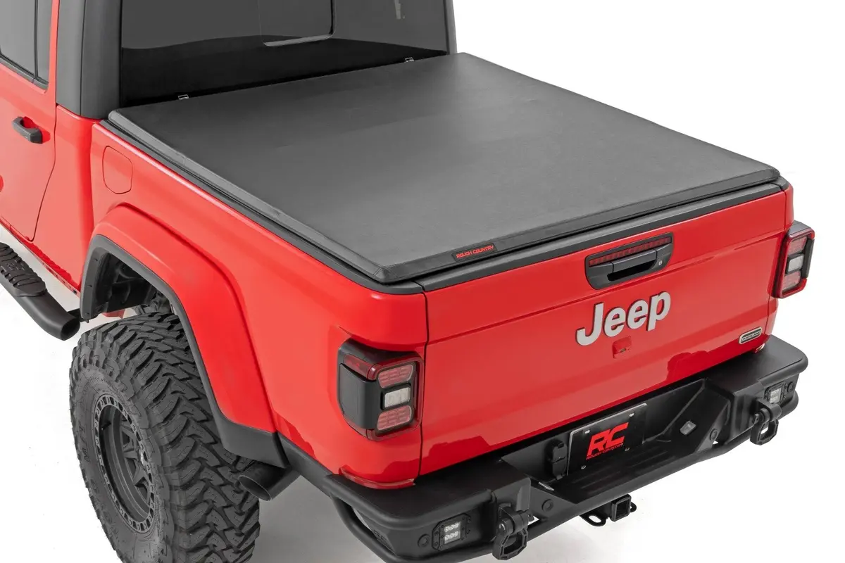 41620500A  -  Soft Tri-Fold Bed Cover - 5' Bed - Jeep Gladiator Jt 4Wd (2020-2025) 1