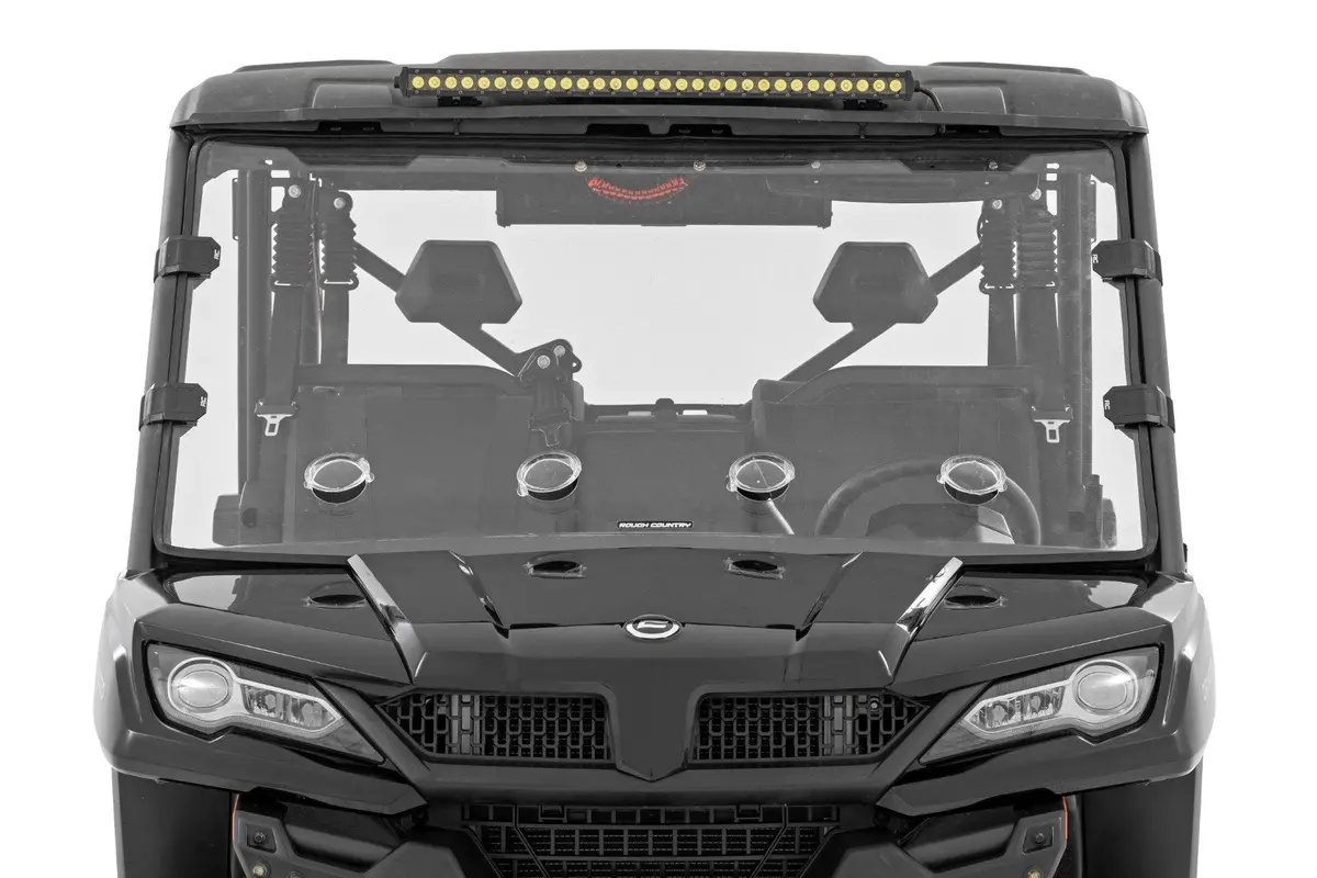 98292480  -  Vented Full Windshield - Scratch Resistant - Cfmoto Uforce 1000 1
