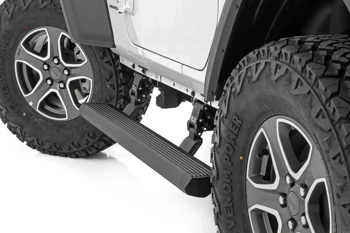 Psr61030  -  Power Running Boards - Dual Electric Motor - 2 Door - Jeep Wrangler Jl (18-25) 1