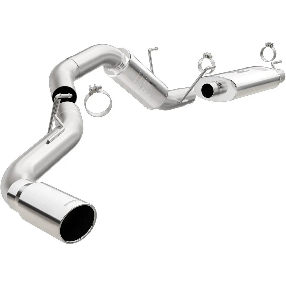 Street Series Stainless Cat-Back System 1