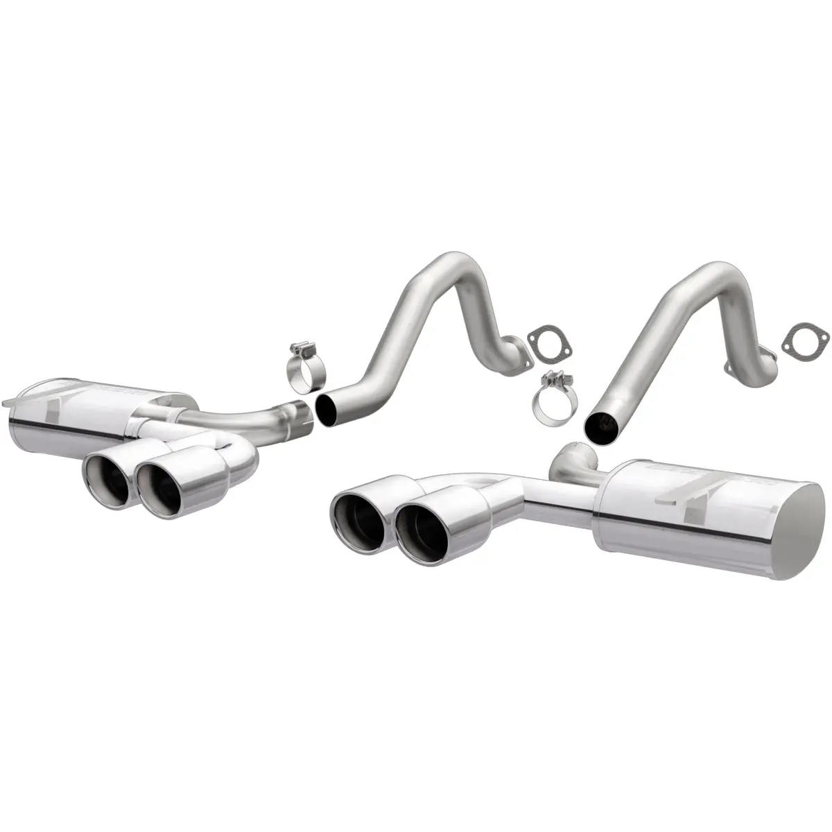 Street Series Stainless Axle-Back System 1
