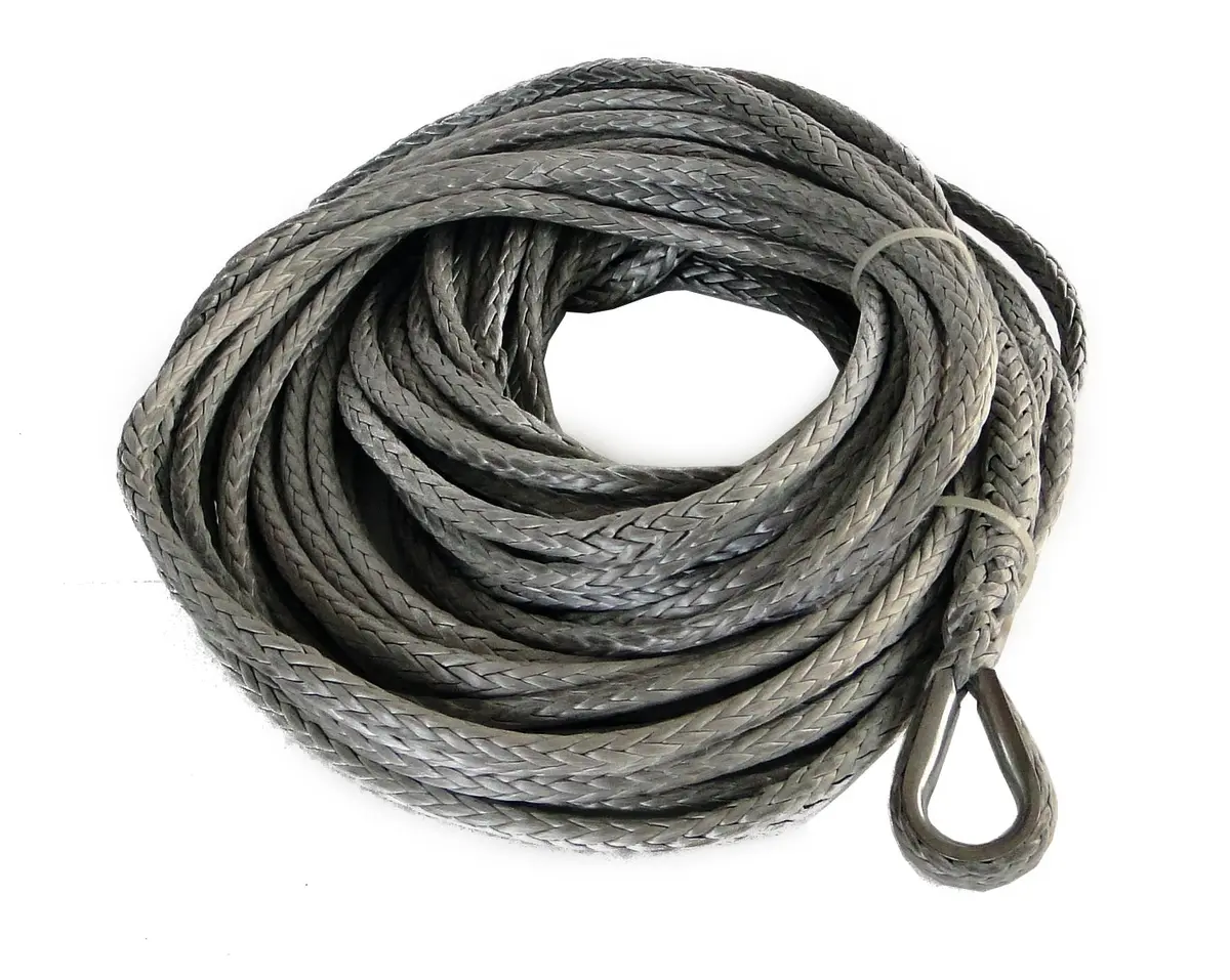 Wa022  -  10000 Pound Capacity 9.5 Millimeter X 94 Foot Length Synthetic Rope 1