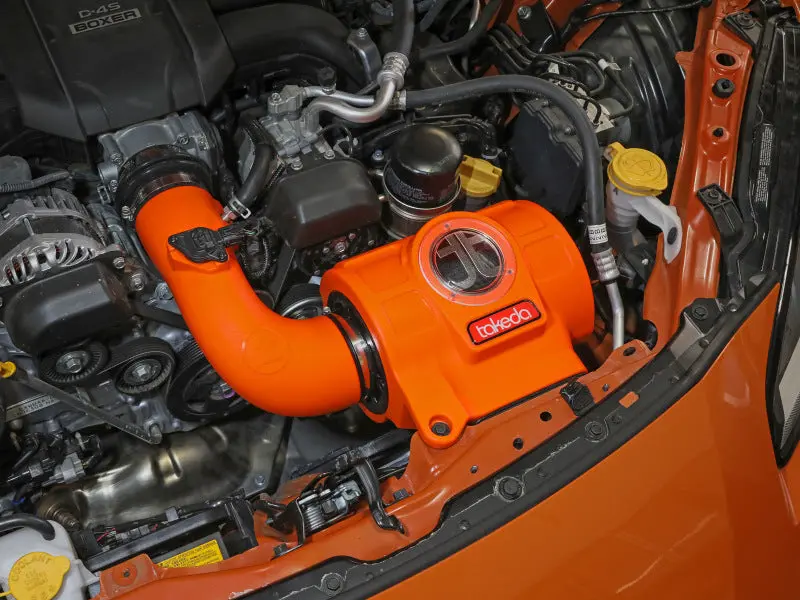 Afe 22-23 Toyota Gr86 / Subaru Brz Takeda Momentum Pro 5R Orange Edition Cold Air Intake System 2
