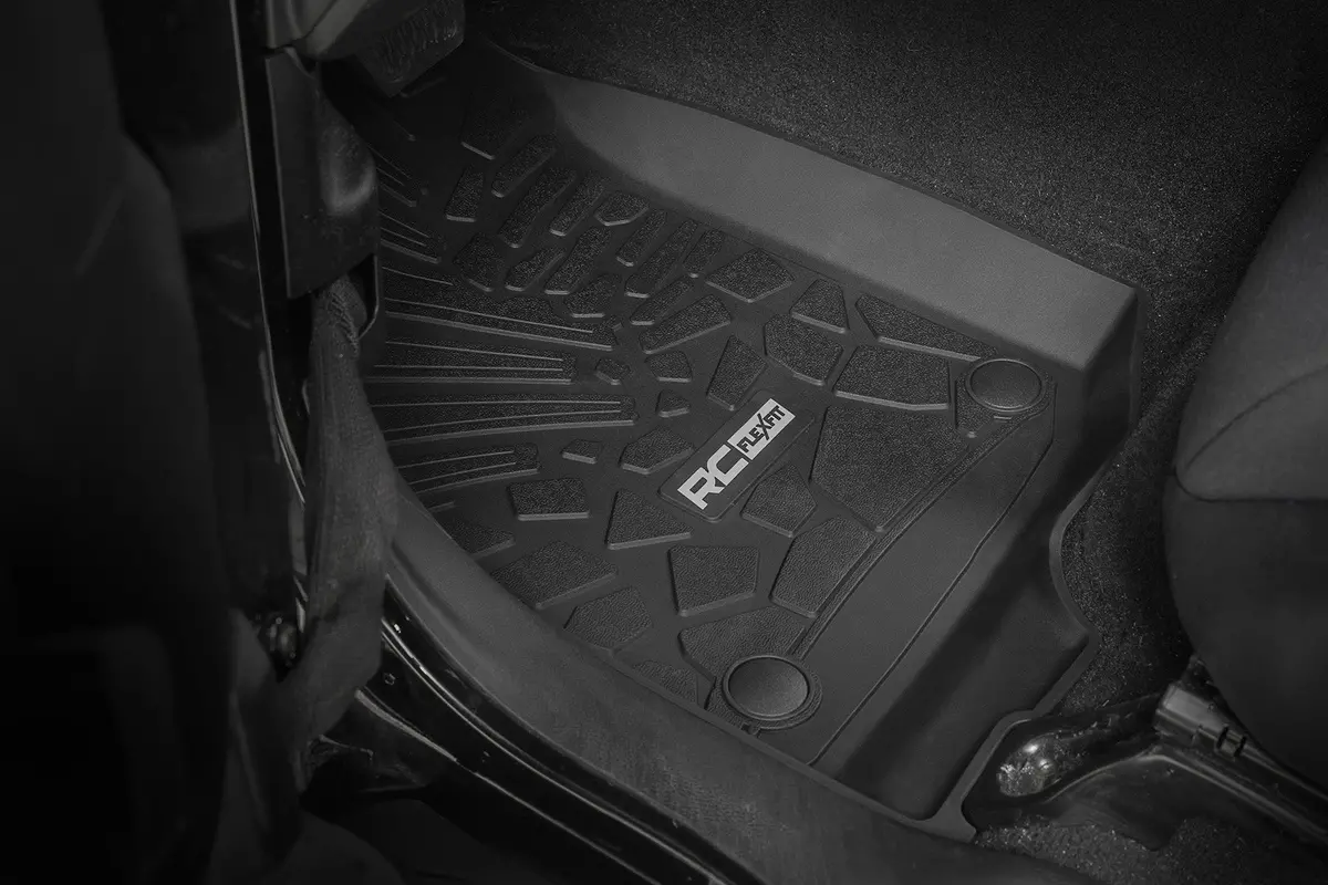 Ff-6011_A - Flex Fit Floor Mats - Fr - 2 Door - Jeep Wrangler Jl 4Wd (2018-2025) 2