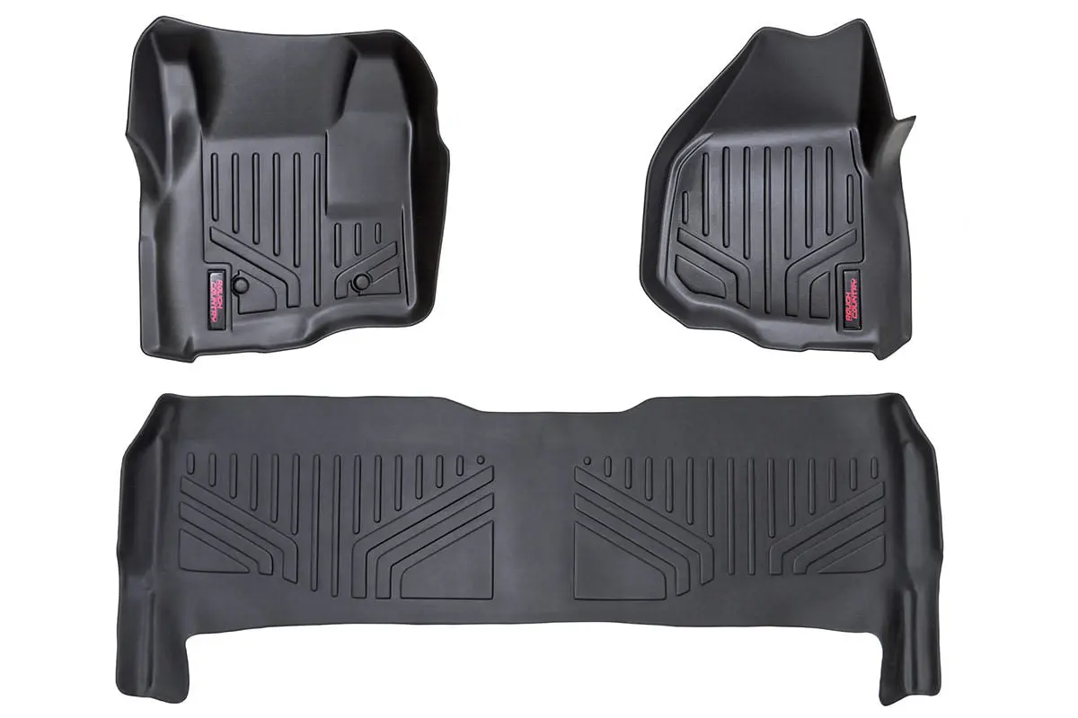 M-51223 - Floor Mats - Fr & Rr - Depressed Pedal - Ford F-250/F-350 Super Duty (11-16) 1