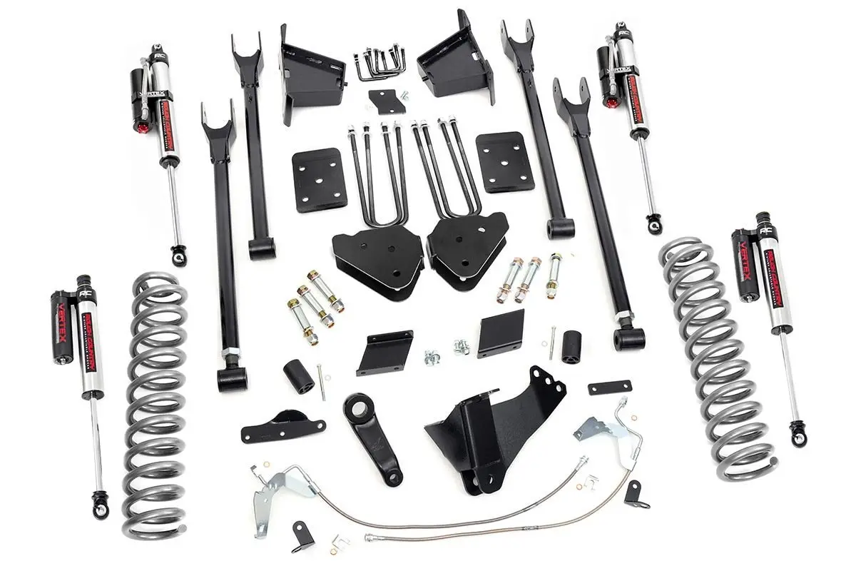53250  -  6 Inch Lift Kit - 4-Link - No Ovld - Vertex - Ford F-250 Super Duty (11-14) 1