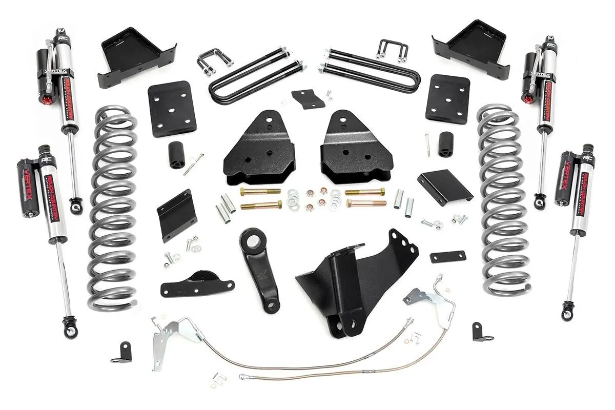 53150  -  6 Inch Lift Kit - Diesel - No Ovld - Vertex - Ford F-250 Super Duty (11-14) 1