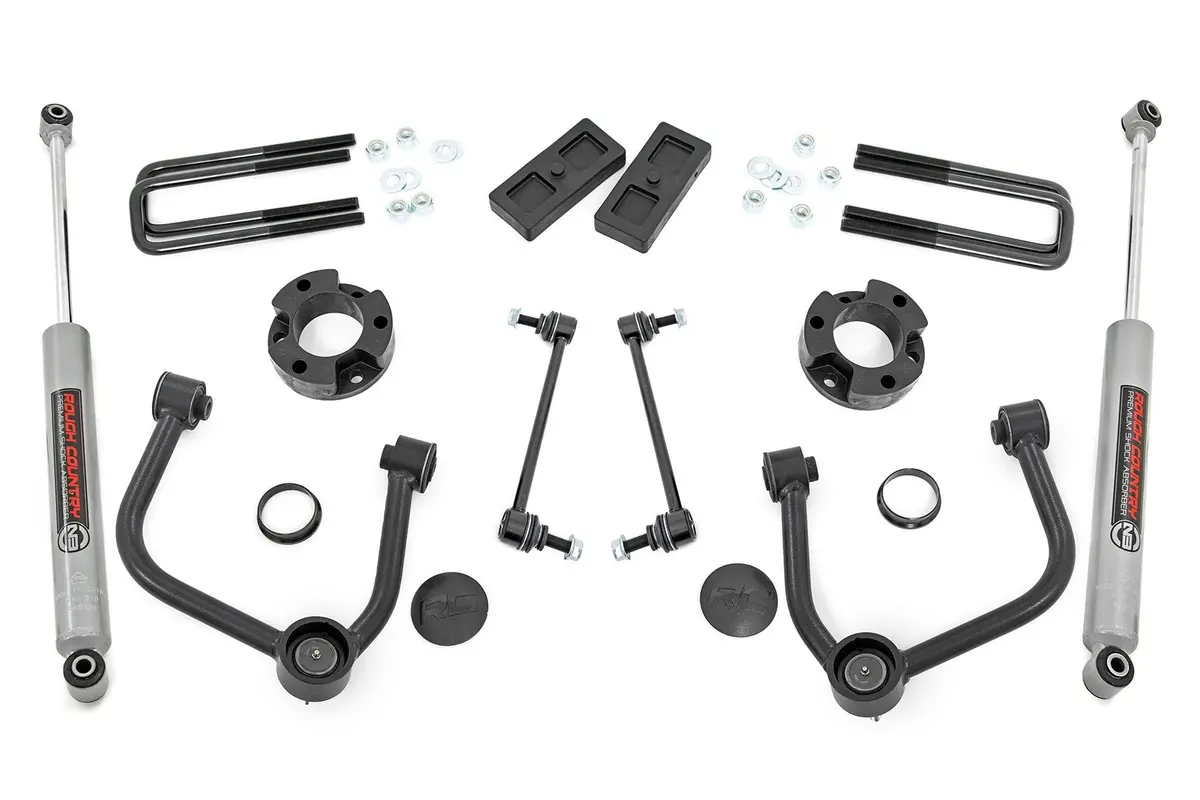 51144  -  3.5 Inch Lift Kit - Ford Ranger 4Wd (2024-2025) 1