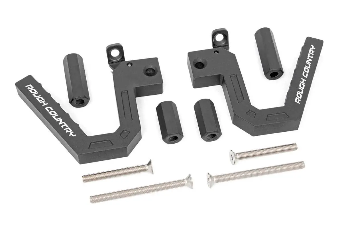 6507  -  Grab Handles - Alum - Front - Jeep Wrangler Jk/Wrangler Unlimited  (2007-2018) 1