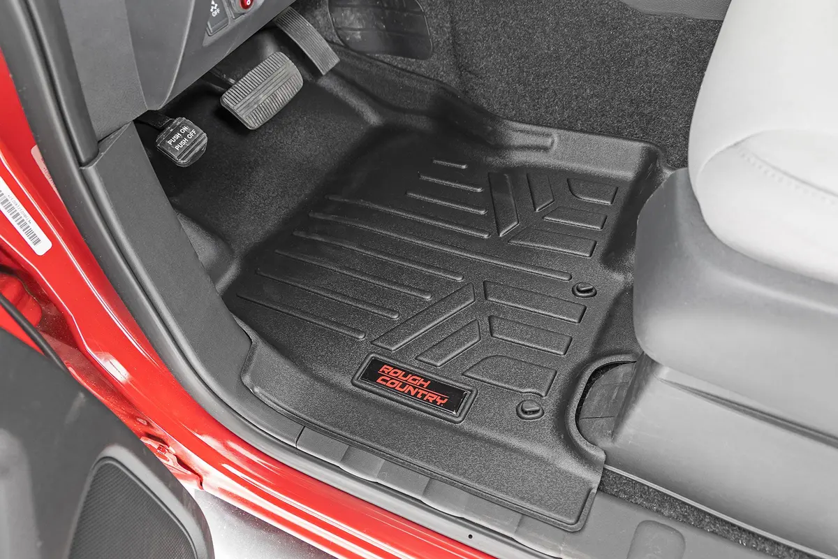 M-80515  -  Floor Mats - Fr & Rr - Crew Cab - Nissan Frontier 2Wd/4Wd (2022-2025) 1