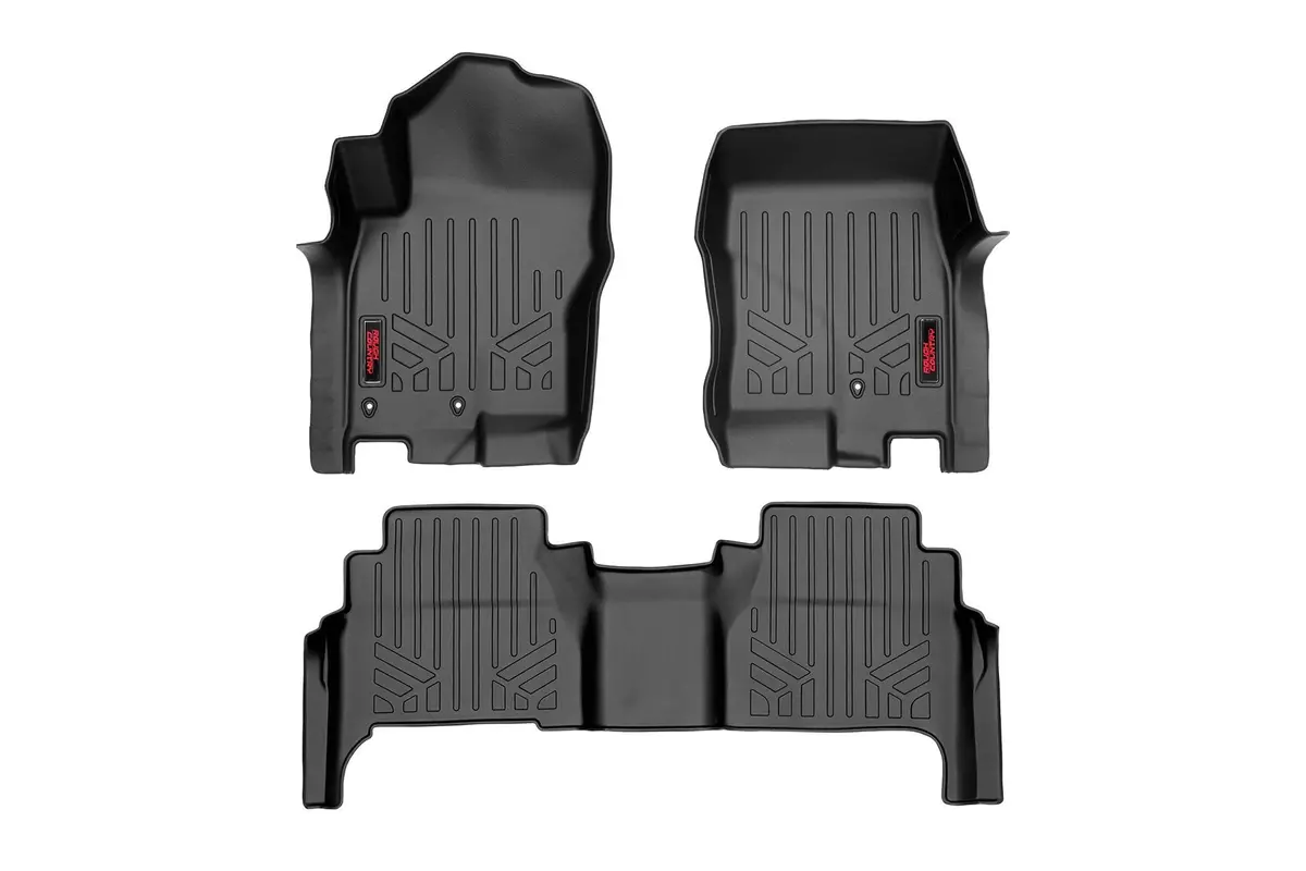 M-80513  -  Floor Mats - Fr & Rr - Crew Cab - Nissan Frontier 2Wd/4Wd (2008-2021) 1