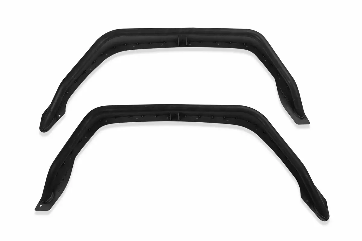 Fts24248  -  Jeep Jt Tube Fenders Rr Stl Pwdrcoat Blk Texture. 1