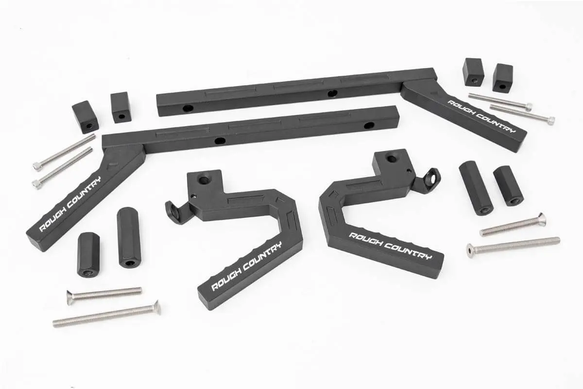 6509  -  Grab Handles - Alum - Fr & Rr - Jeep Wrangler Jk/Wrangler Unlimited  (07-18) 1