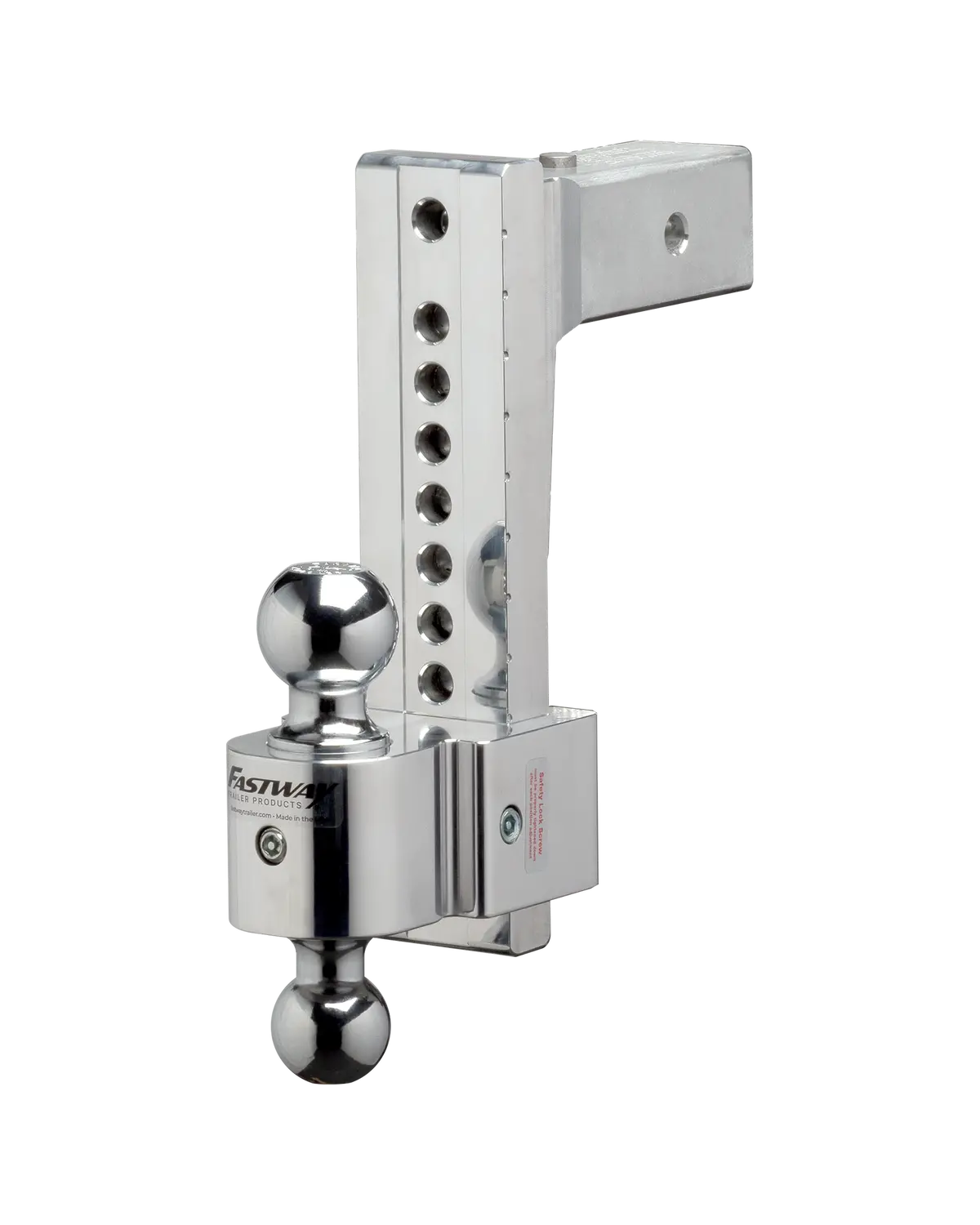 47-00-3906  -  Flash 10" Silent Tow 2.5" Shank 2" And 2-5/16" Chromed Balls 1