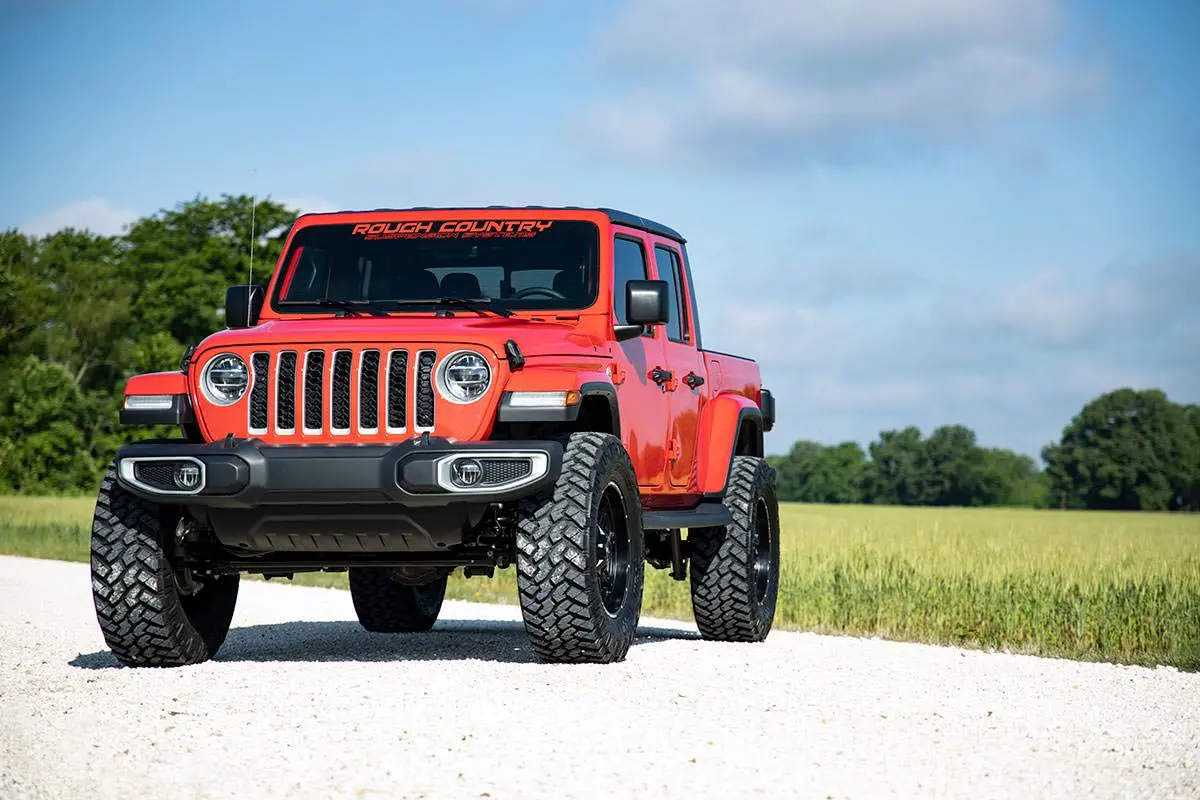 63770  -  3.5 Inch Lift Kit - Spacers - V2 - Jeep Gladiator Jt 4Wd (2020-2023) 1