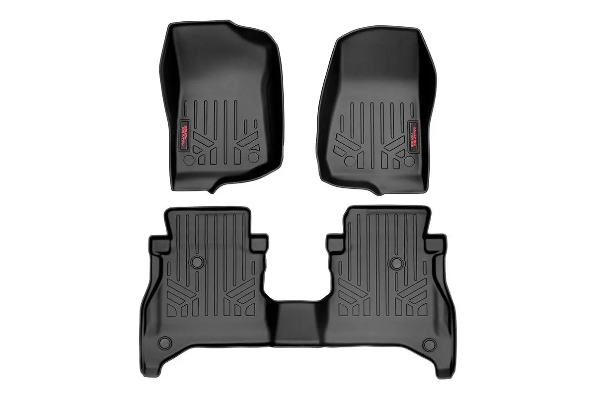 M-61505  -  Floor Mats - Fr & Rr - Rr Non-Lock - Jeep Gladiator Jt 4Wd (2020-2025) 1