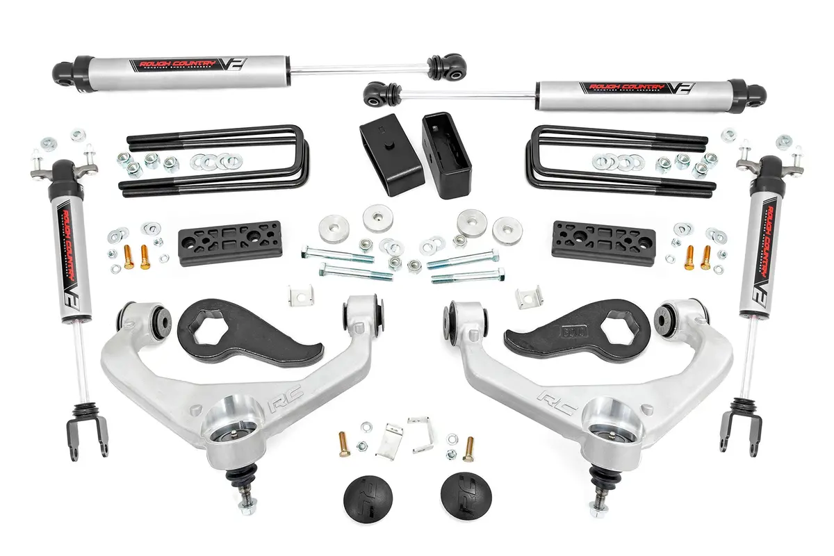 95670  -  3 Inch Lift Kit - Ucas - V2 - Chevy/Gmc Sierra 3500 Hd/Silverado 3500 Hd (20-25) 1