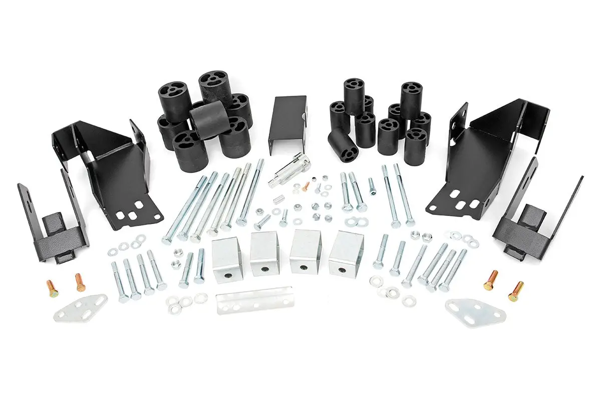 Rc702  -  3 Inch Body Lift Kit - Chevy Silverado & Gmc Sierra 1500 2Wd/4Wd (2007-2013) 1