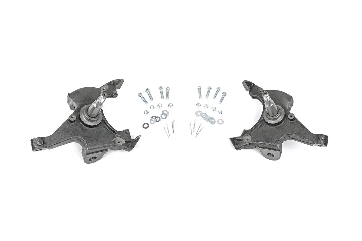 1725Box1  -  2 Inch Lowering Spindles - Chevy C1500/K1500 Truck Extended Ca 2Wd (88-99) 1