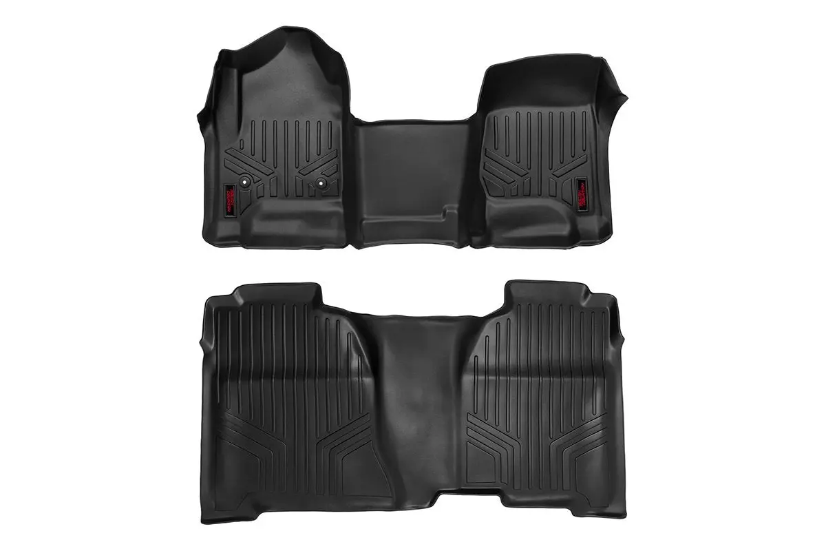 M-21143  -  Floor Mats - Fr & Rr - Ov Hump - Crew - Chevy/Gmc 1500/2500Hd/3500Hd 2Wd/4Wd 1