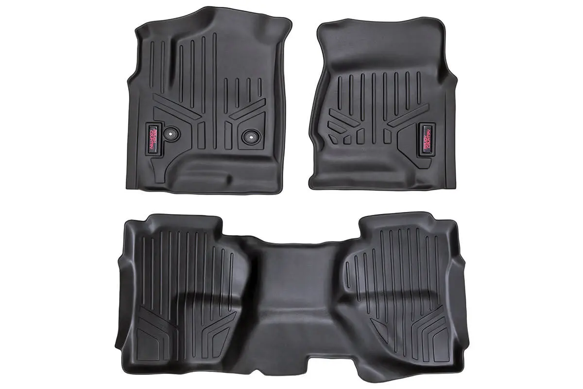 M-21412  -  Floor Mats - Fr & Rr - Ext Cab - Chevy/Gmc 1500/2500Hd/3500Hd 2Wd/4Wd 1