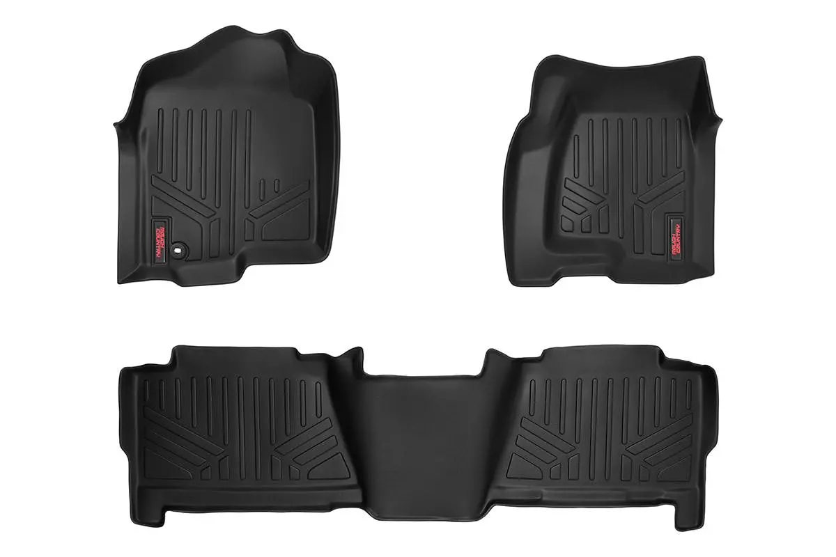 M-29913  -  Floor Mats - Fr & Rr - Crew Cab - Chevy/Gmc 1500 (99-06 & Classic) 1