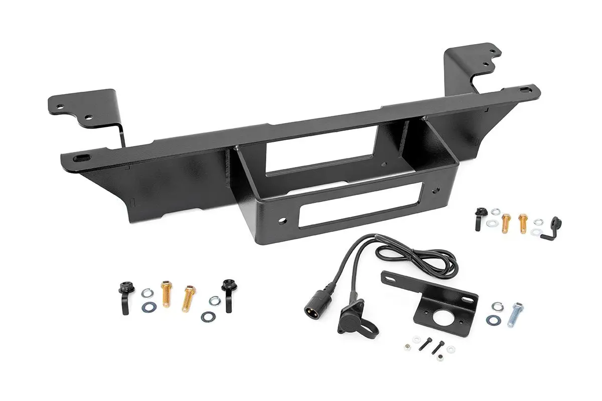11002  -  Hidden Winch Mounting Plate - Chevy/Gmc 1500 (99-06 & Classic) 1