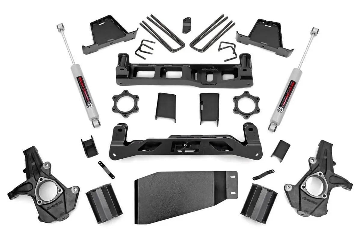 26430 - 7.5 Inch Lift Kit - Chevy Silverado & Gmc Sierra 1500 4Wd (2007-2013) 1