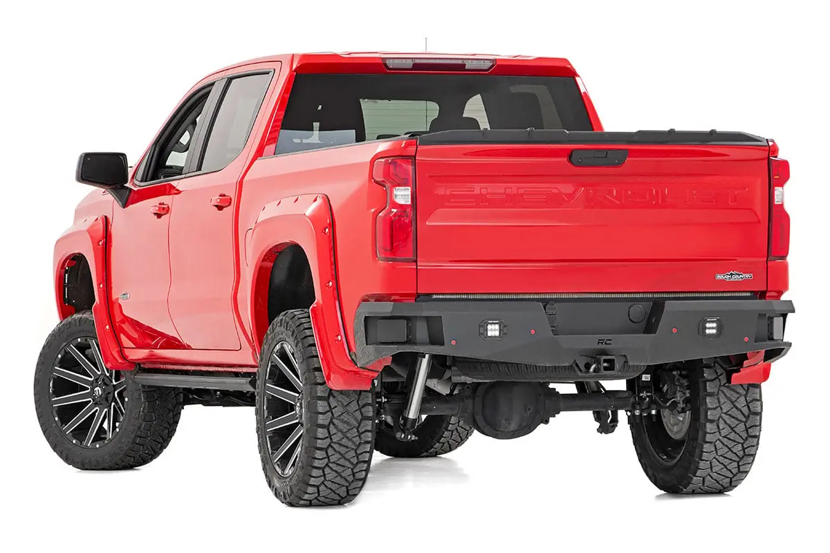 21640 - 6 Inch Lift Kit - Mono Leaf Rear - M1 Struts/M1 - Chevy Silverado 1500 (22-24) 2
