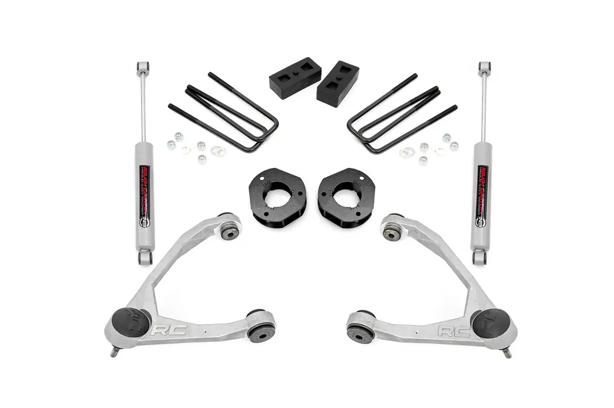 19831  -  3.5 Inch Lift Kit - Forged Uca - Cast Steel - Chevy/Gmc 1500 (07-16) 1