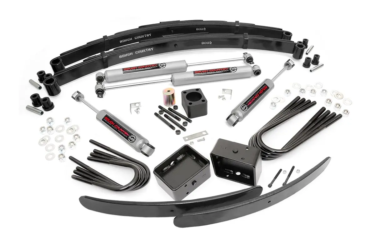 251.20  -  6 Inch Lift Kit - Rear Blocks - Chevy/Gmc C30/K30 C35/K35 Truck 4Wd (77-87) 1