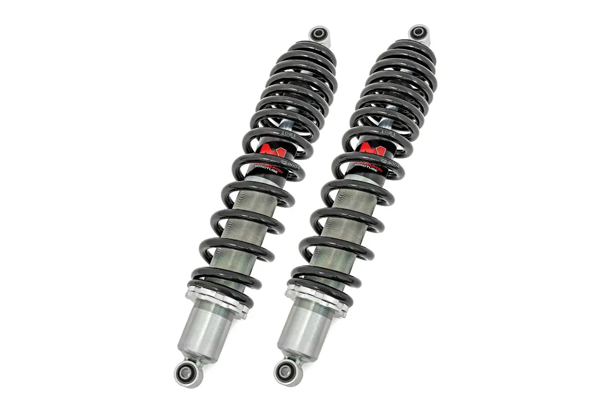 301005  -  M1 Front Coil Over Shocks - Ride Height Adjust - Honda Pioneer 1000 1