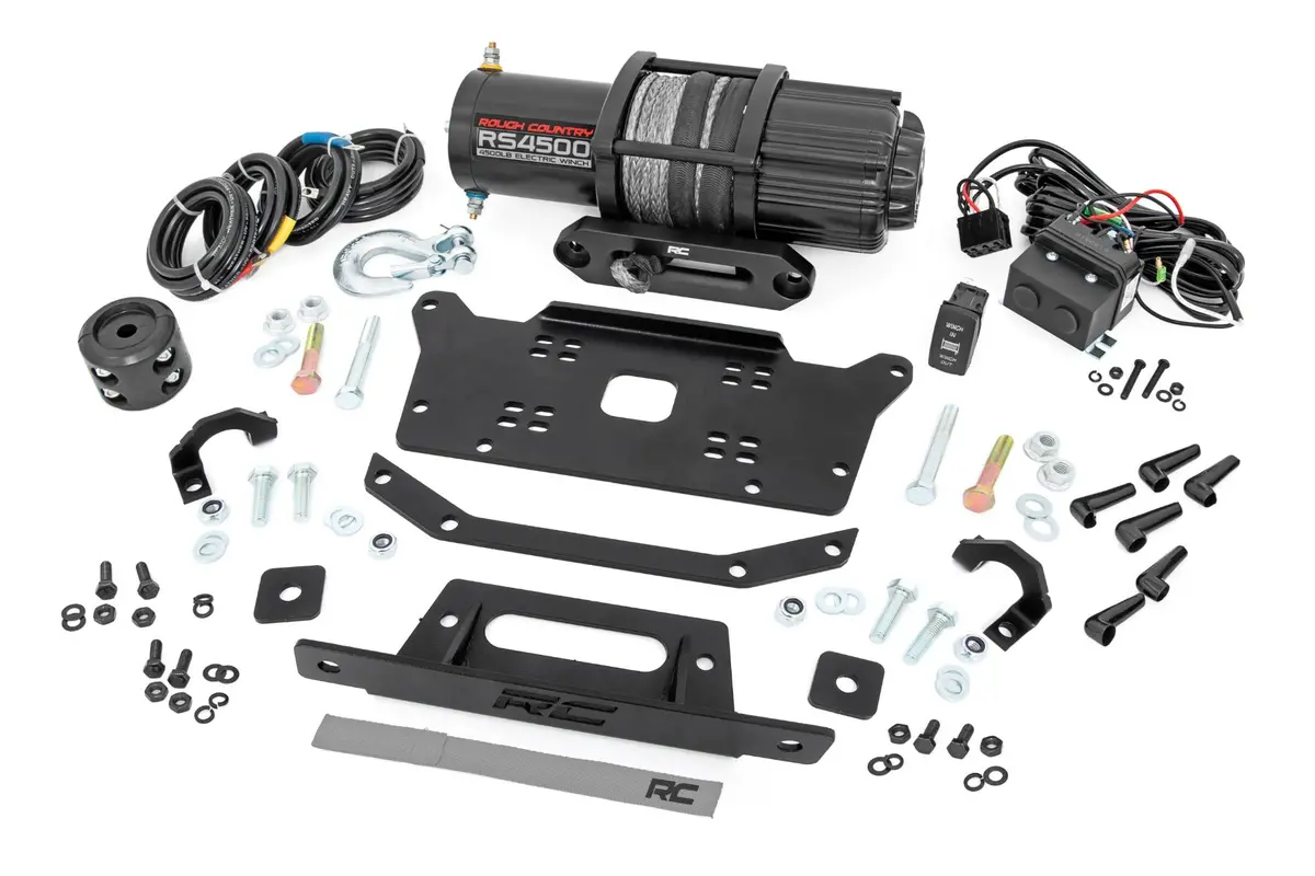 92061  -  Winch Mount - Rs4500s - Honda Talon 1000 1