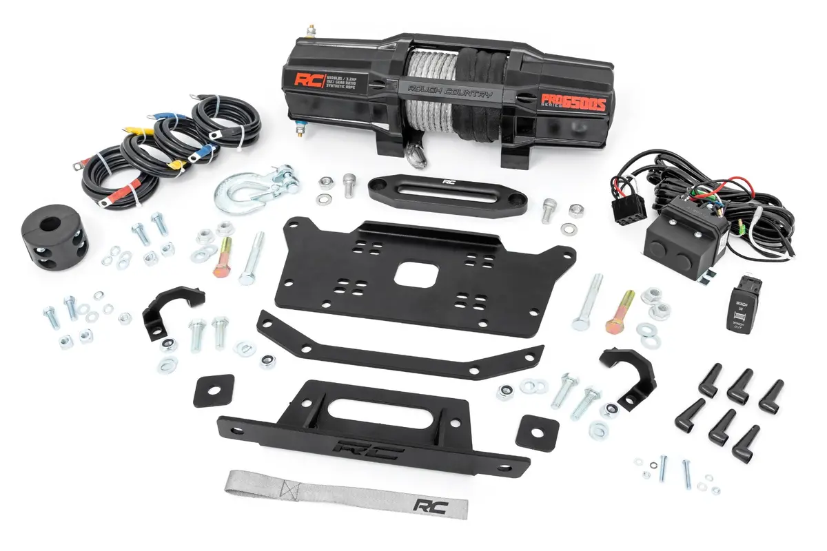92062  -  Winch Mount - Rs6500s - Honda Talon 1000 1