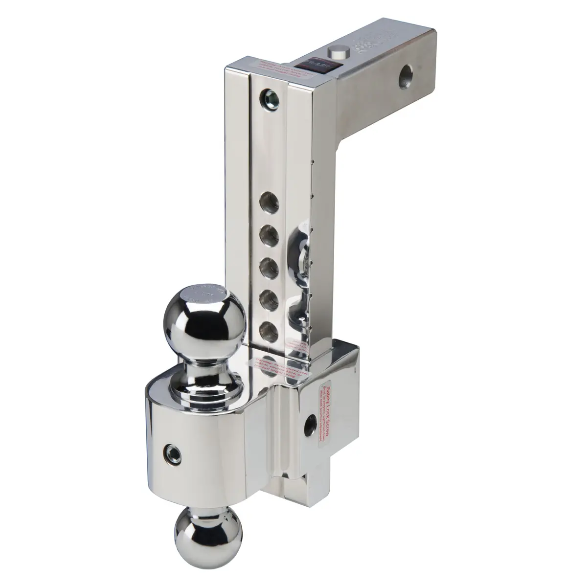 47-00-3800  -  Flash 8" Silent Tow 2" Shank 2" And 2-5/16" Chromed Balls 1