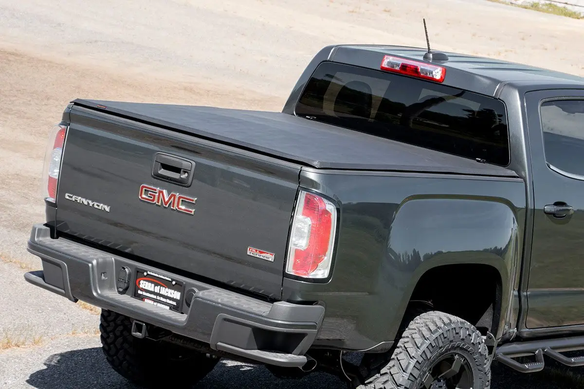41215500A - Soft Tri-Fold Bed Cover - 5'3" Bed - Chevy/Gmc Canyon/Colorado 2Wd/4Wd (15-25) 1