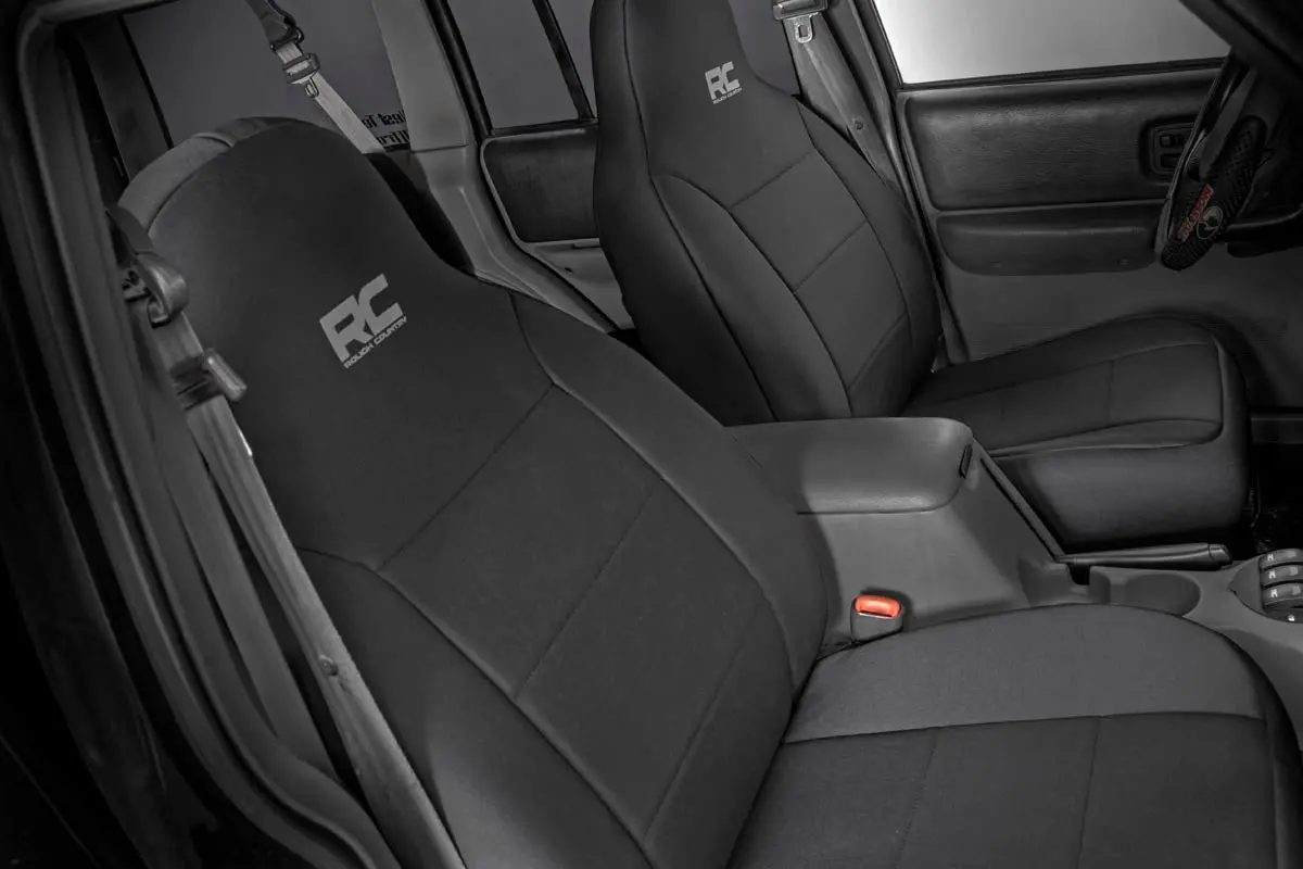 91022 - Seat Covers - Non Detach Headrest Fr & Rr - Jeep Cherokee Xj 2Wd/4Wd (97-01) 2