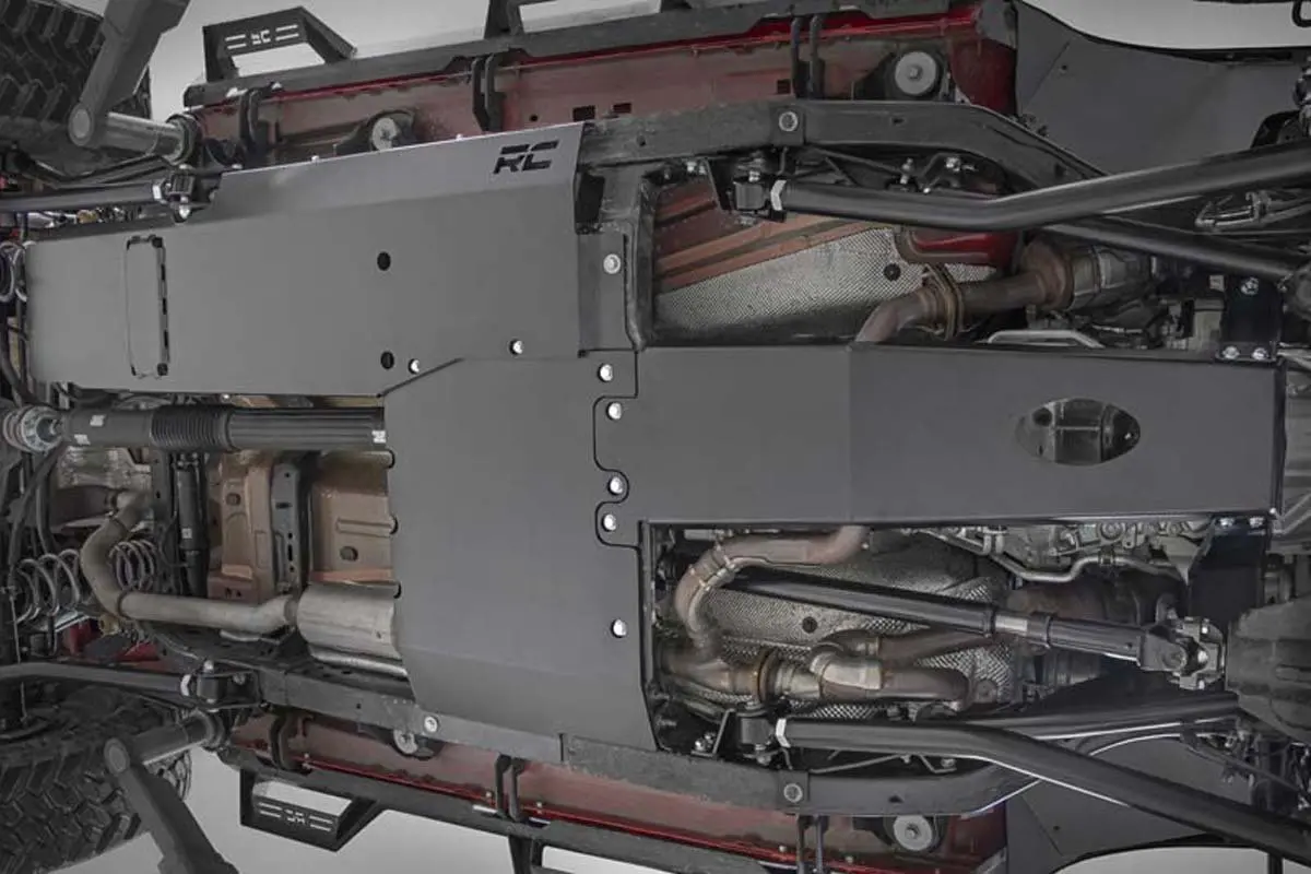 10616  -  Skid Plate Combo - 3.6L - Engine - T-Case - Jeep Wrangler Unlimited (18-19) 1