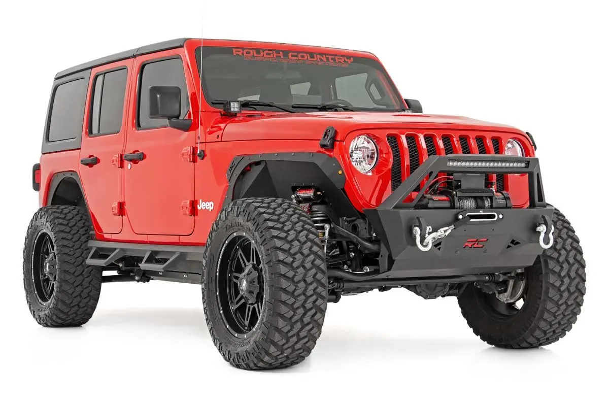 66030 - 6 Inch Lift Kit - Long Arm - Jeep Wrangler Unlimited 4Wd (2018-2023) 2